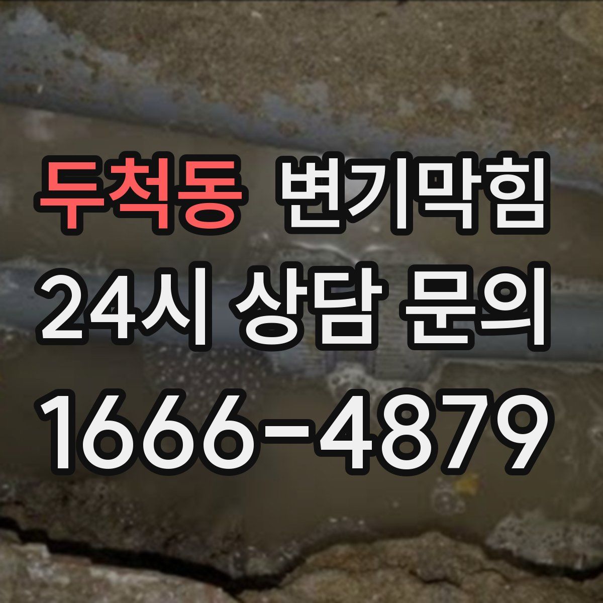 두척동 변기막힘