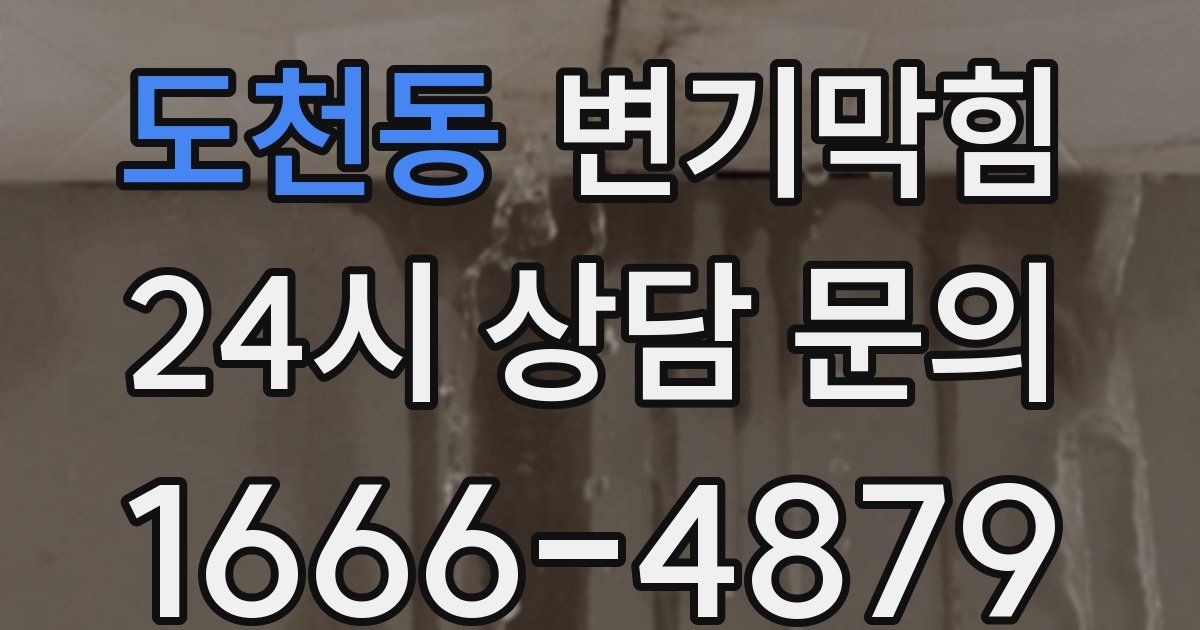 도천동 변기
