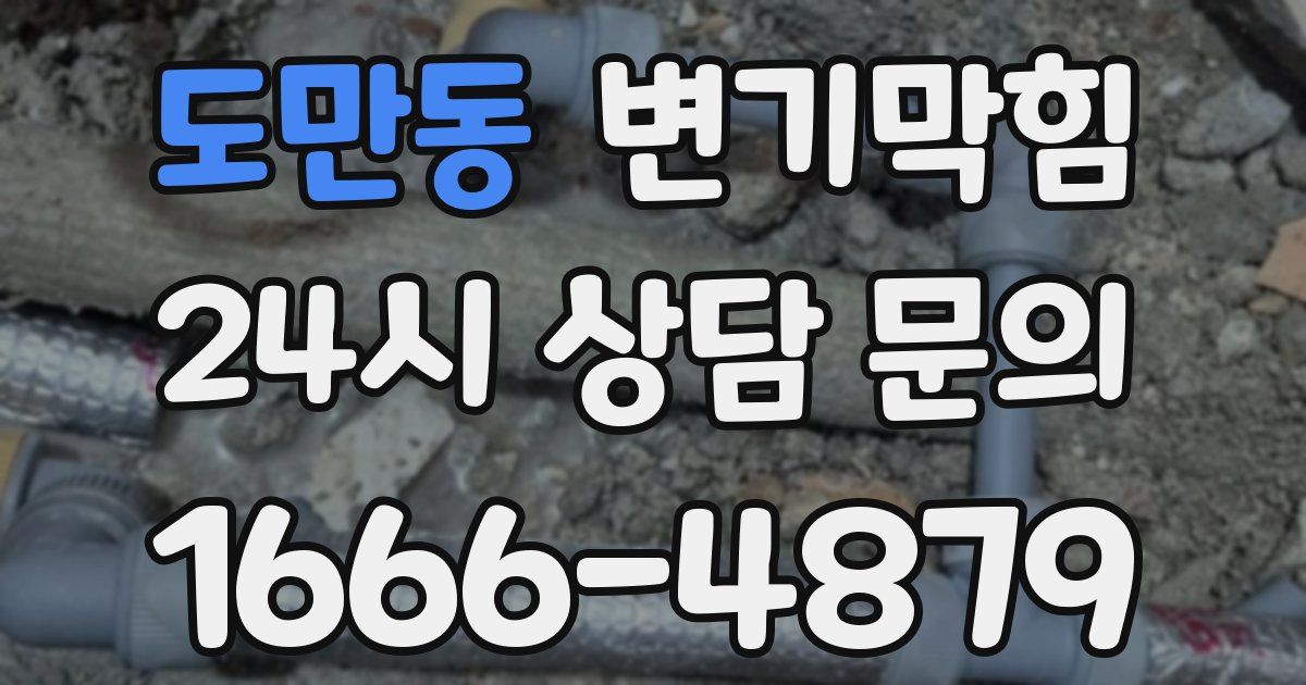 도만동 변기