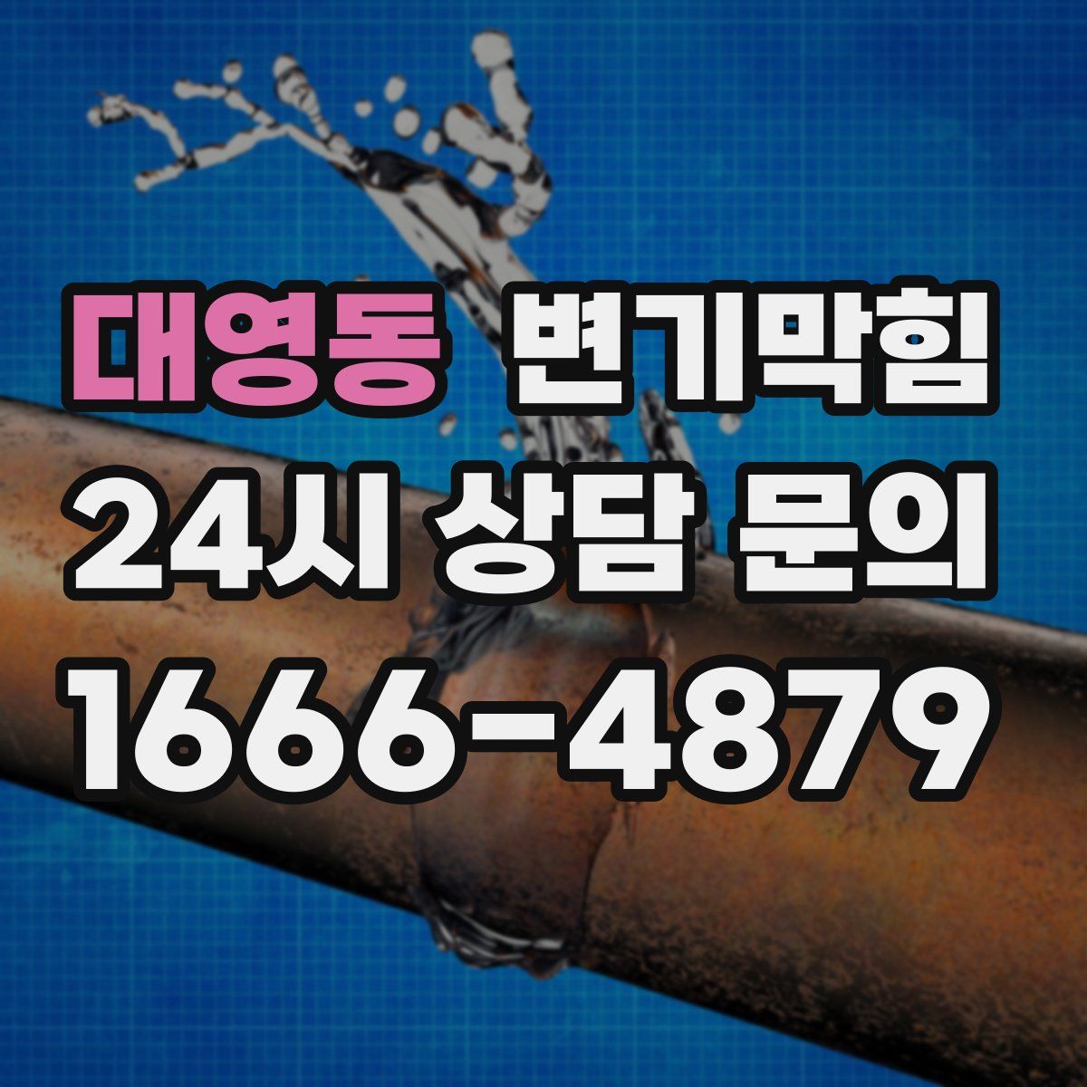 대영동 변기막힘