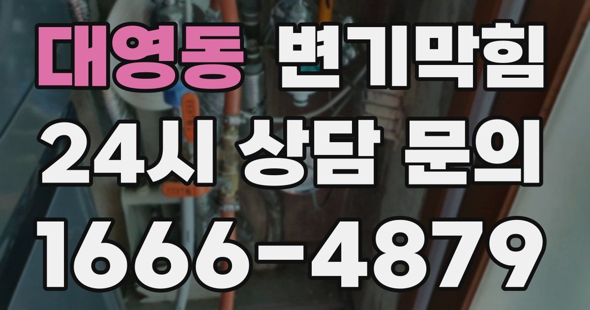 대영동 변기