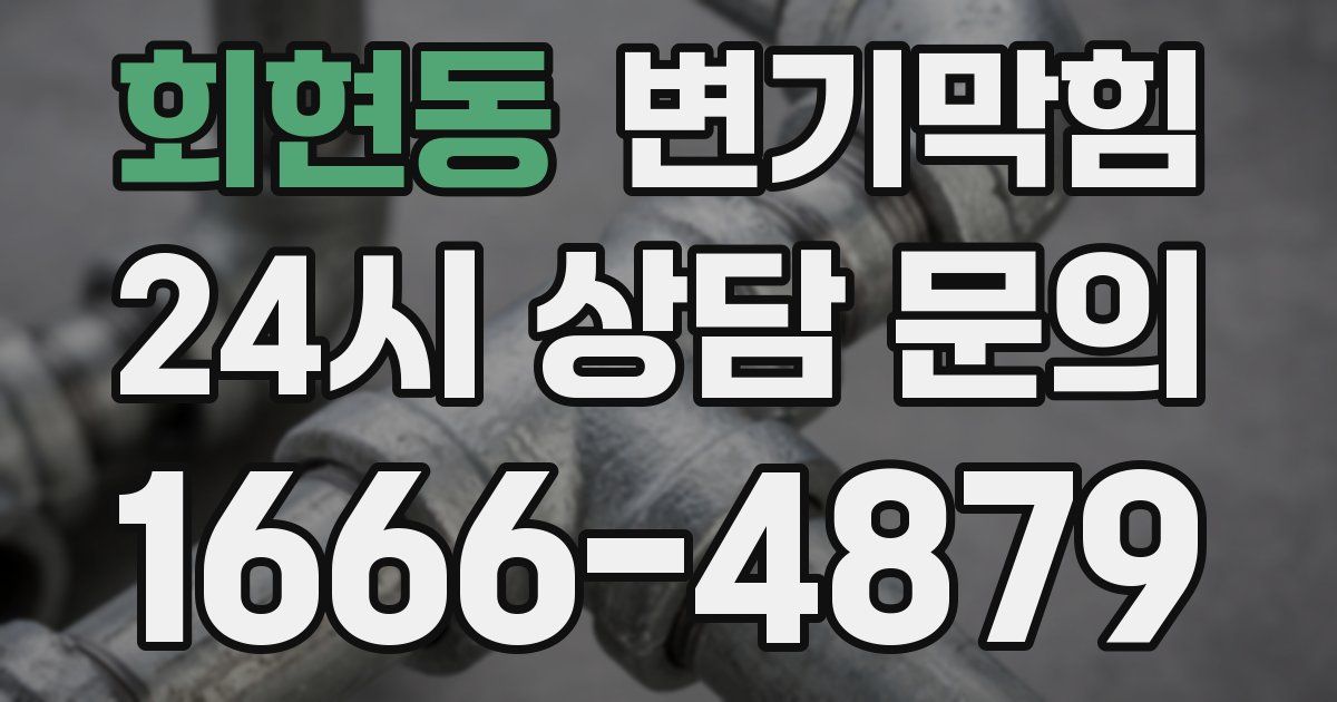 회현동 변기