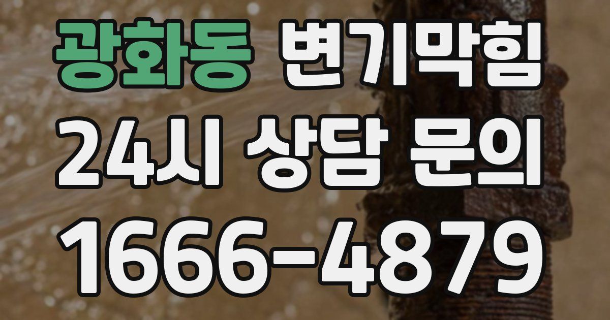 광화동 변기
