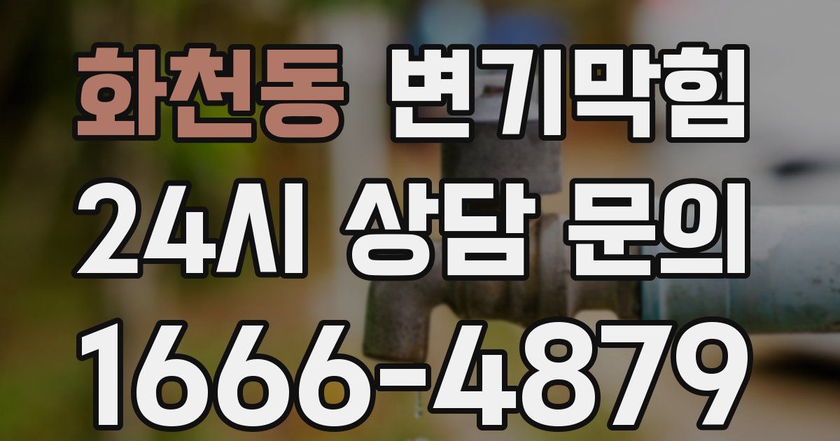 화천동 변기
