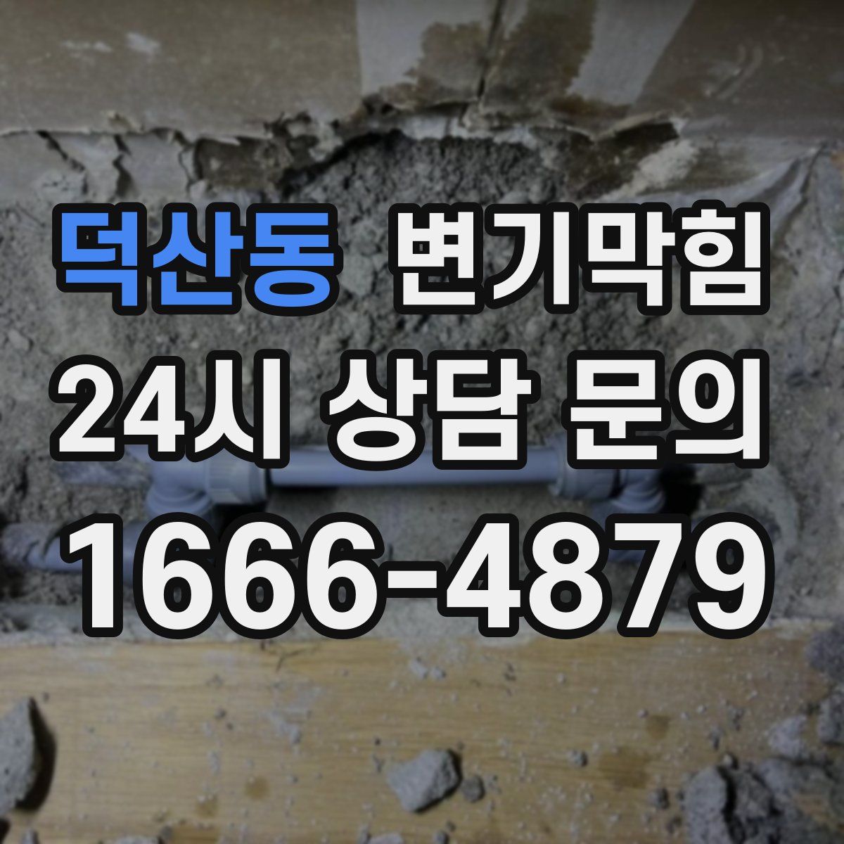 덕산동 변기막힘