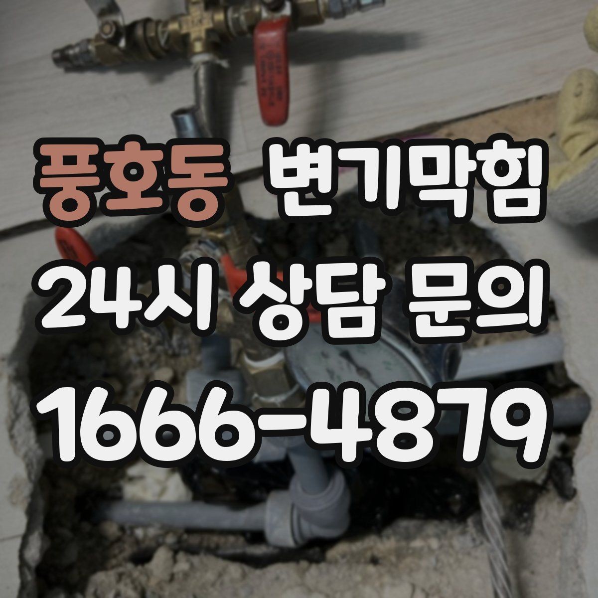 풍호동 변기막힘 다가구 화장실막힘 합류부 집중 복구