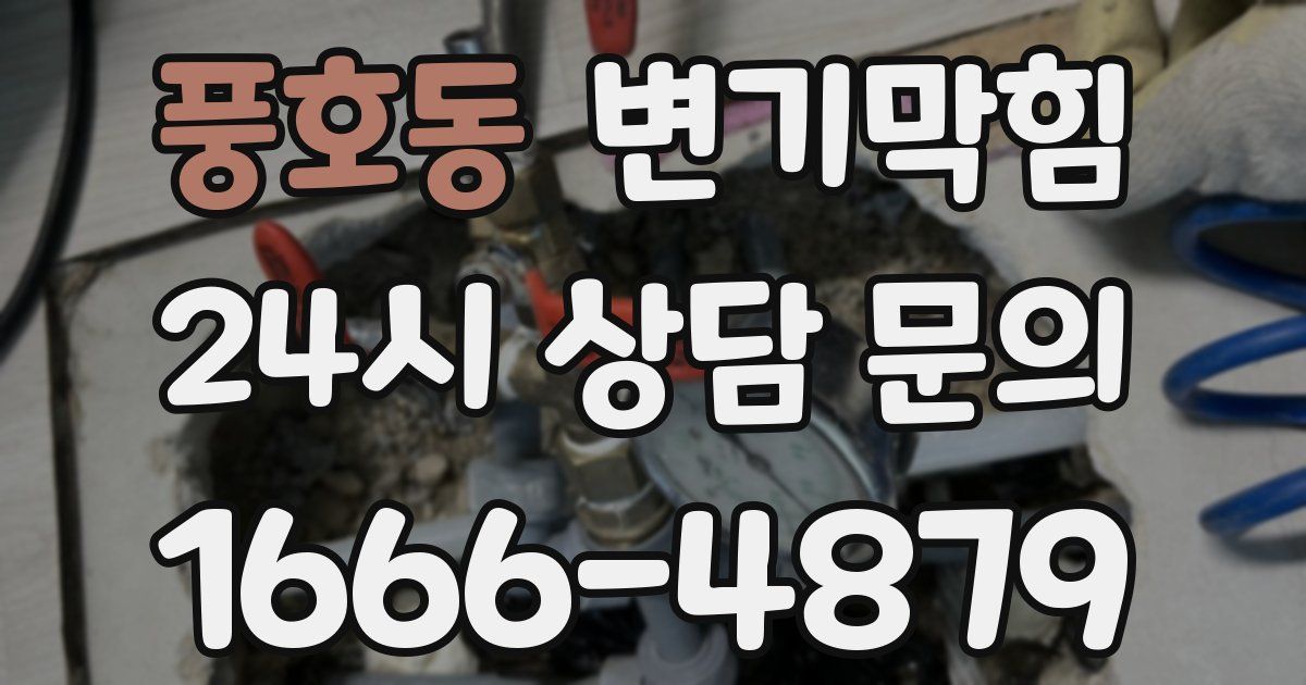 풍호동 변기