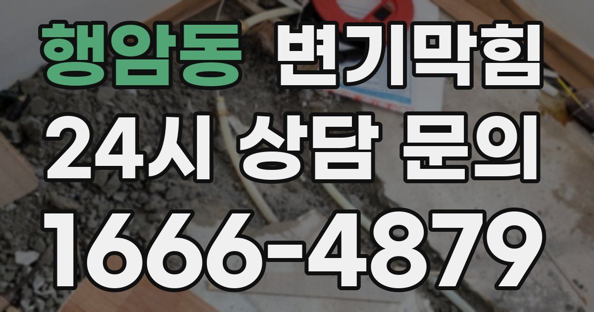 행암동 변기