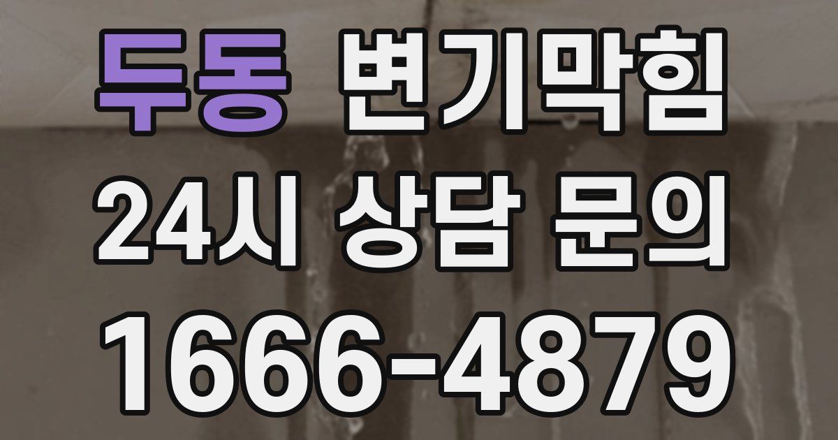 두동 변기