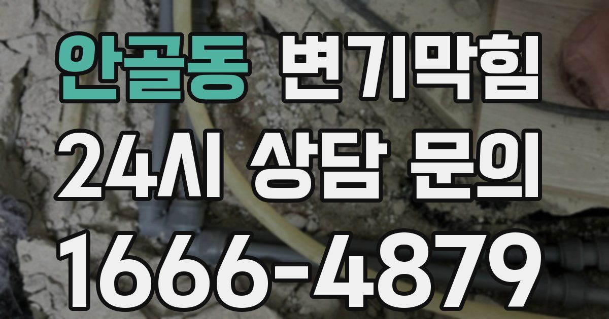 안골동 변기
