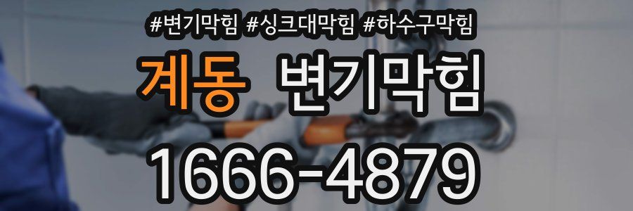 변기막힘