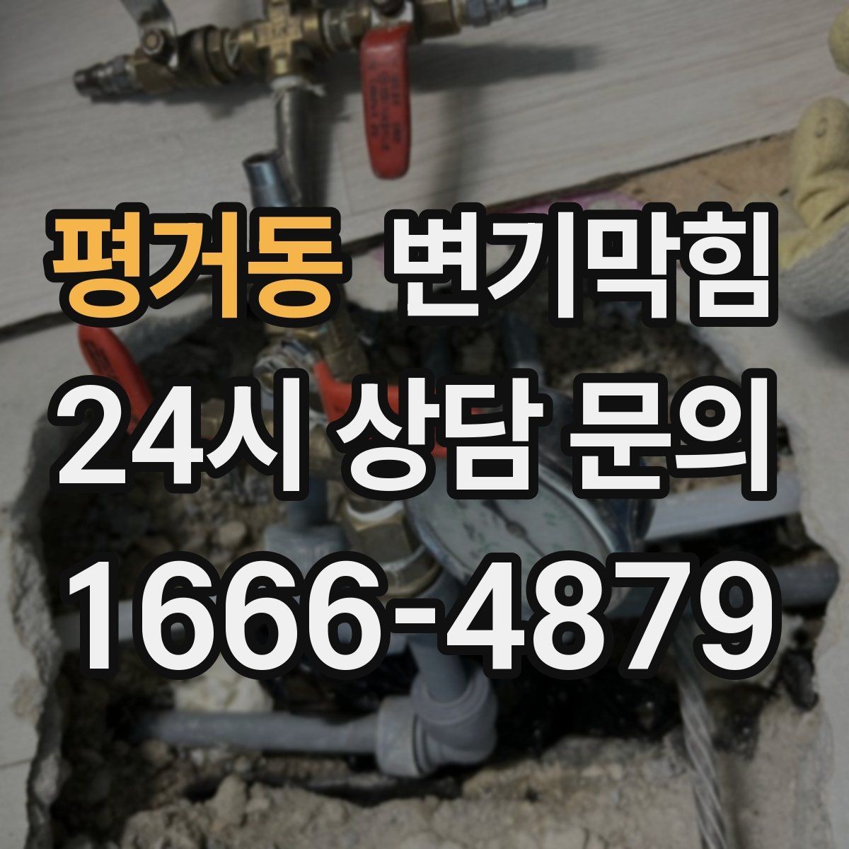 평거동 변기막힘 사무실 내시경으로 이물 회수