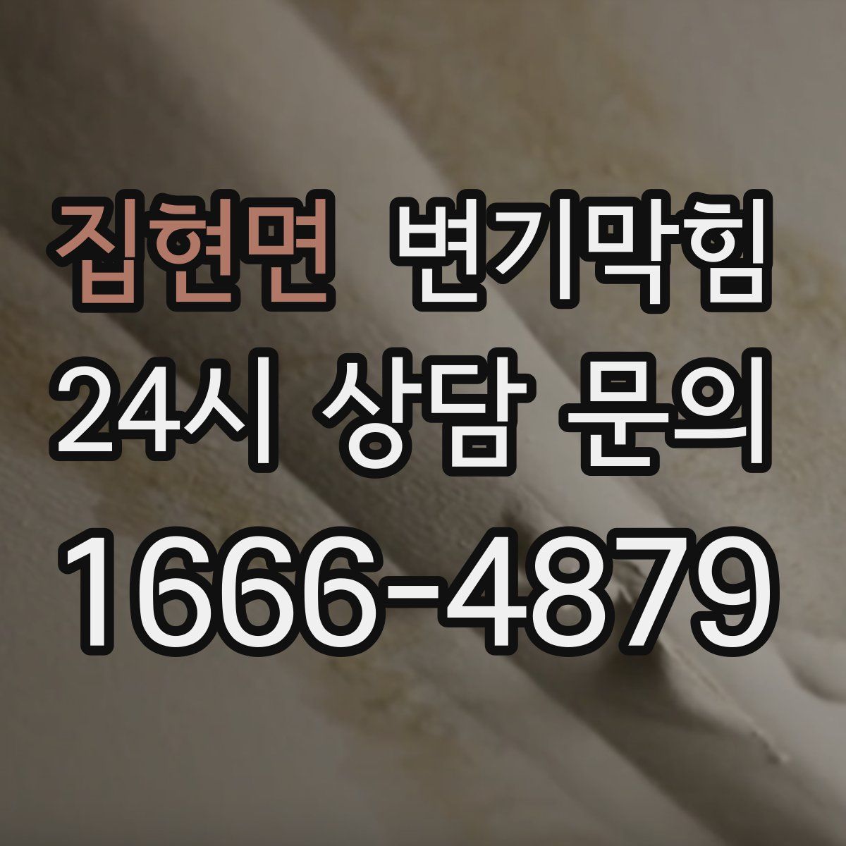집현면 변기막힘