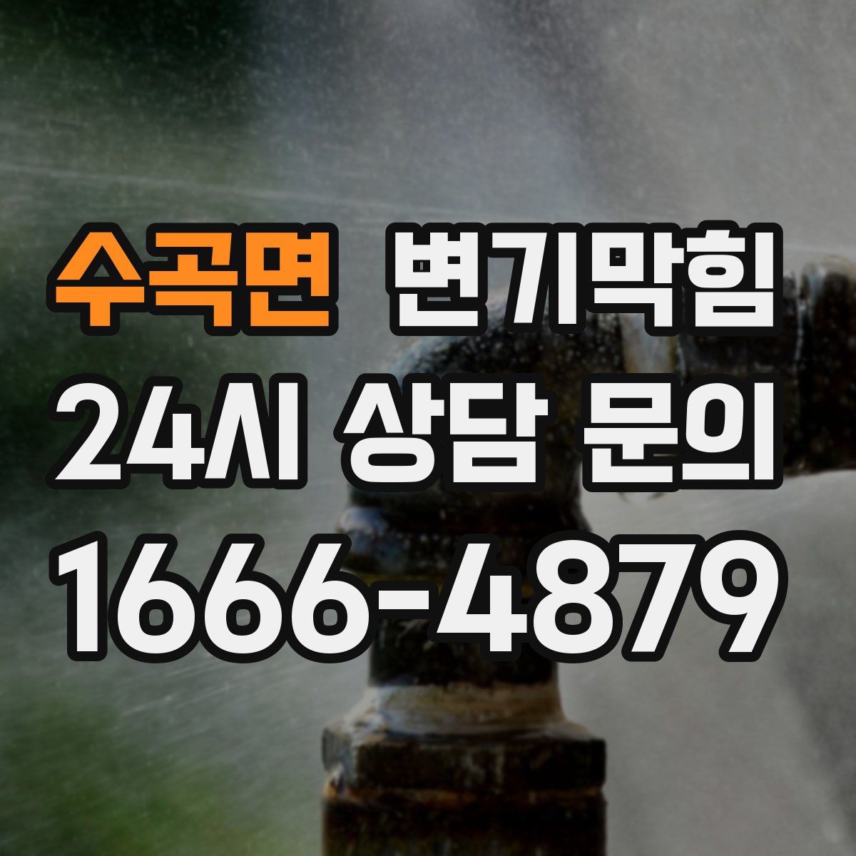 수곡면 변기막힘