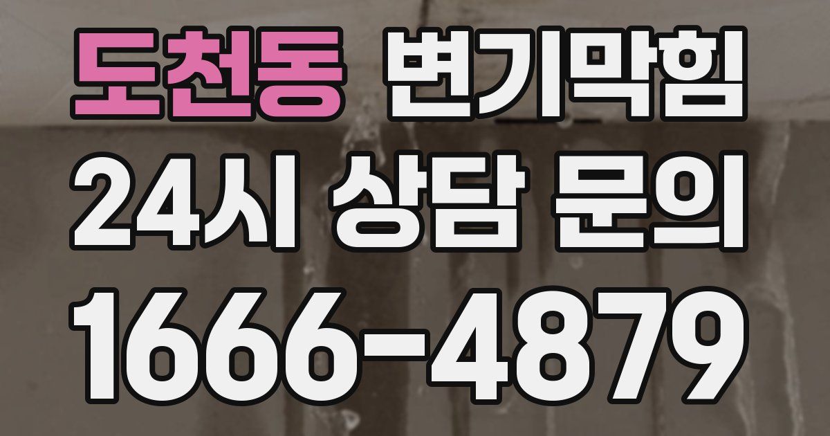 도천동 변기