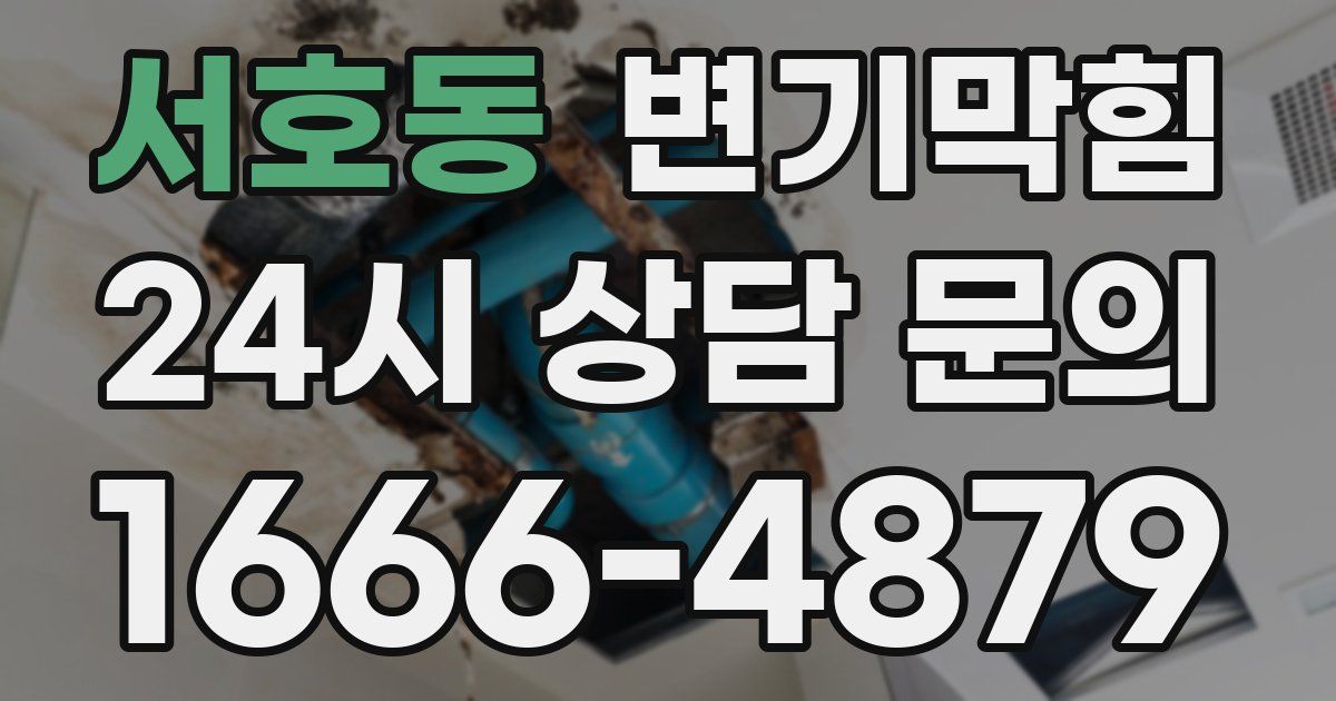 서호동 변기