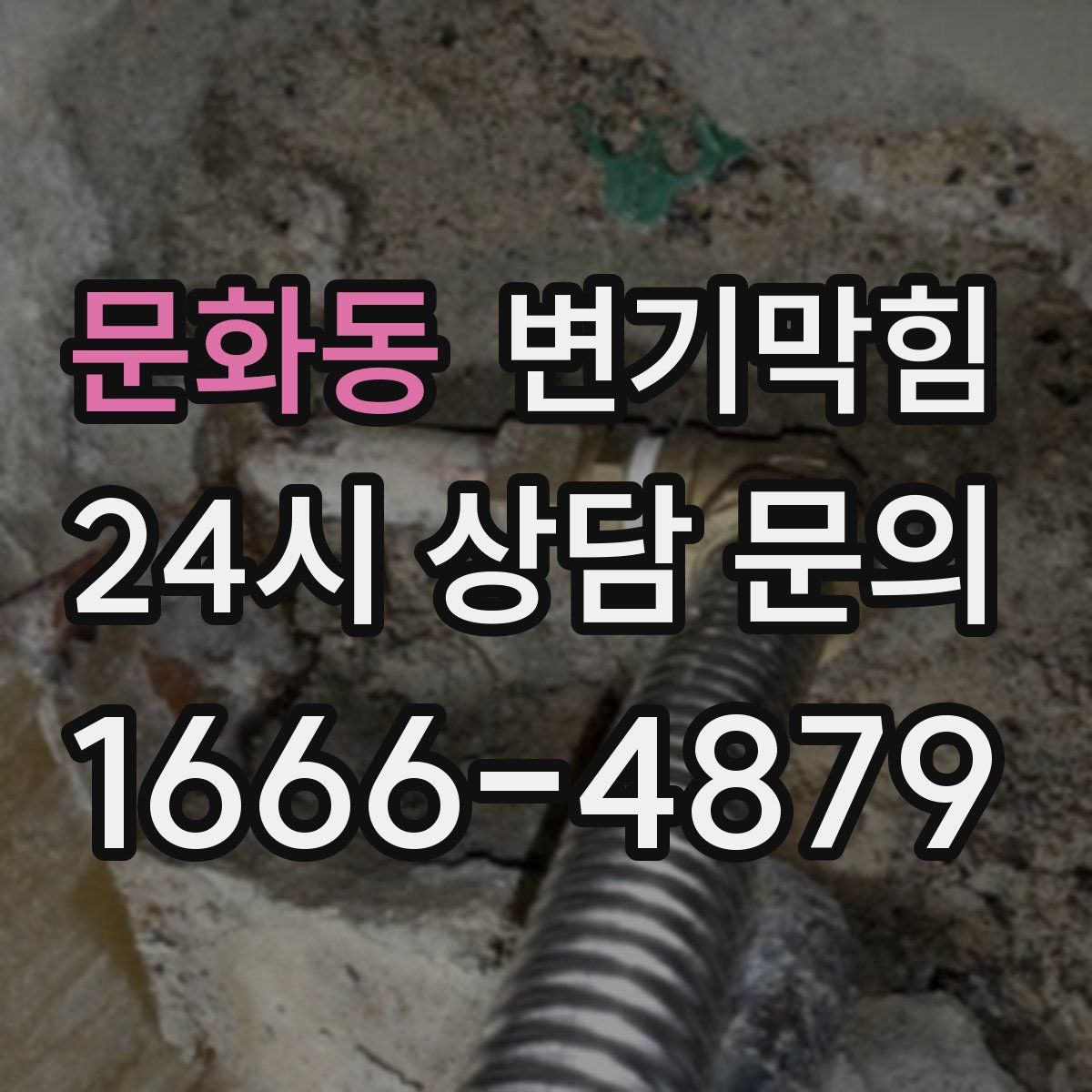 문화동 변기막힘