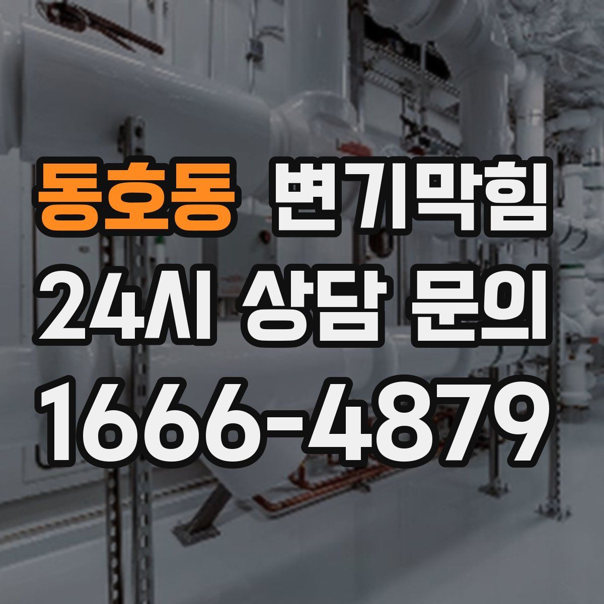 동호동 변기막힘