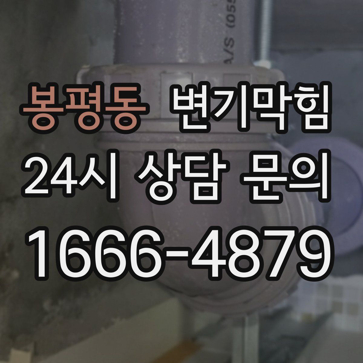 봉평동 변기막힘