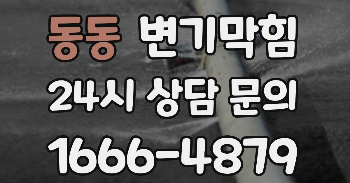 동동 변기