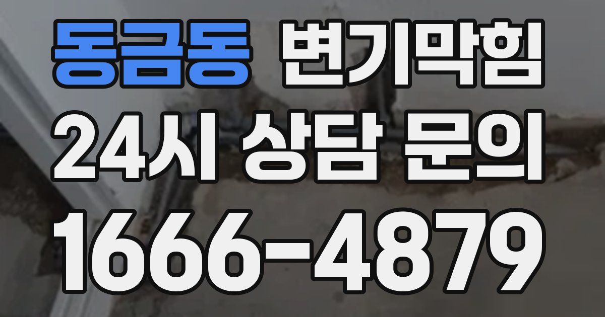 동금동 변기
