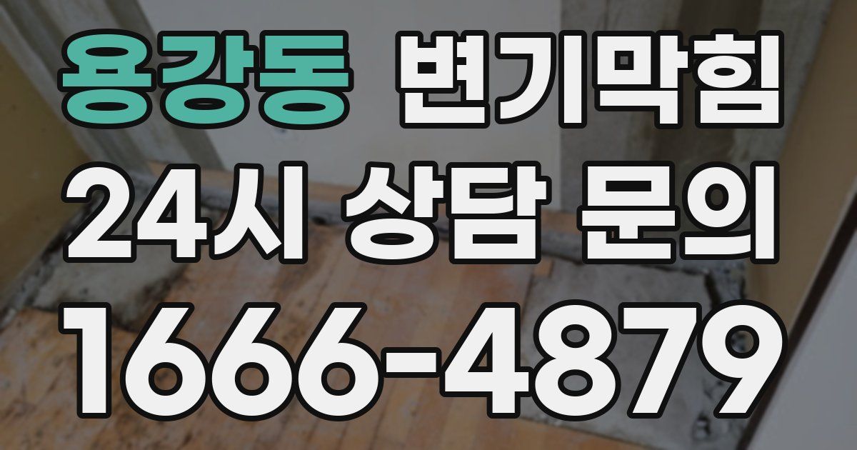 용강동 변기