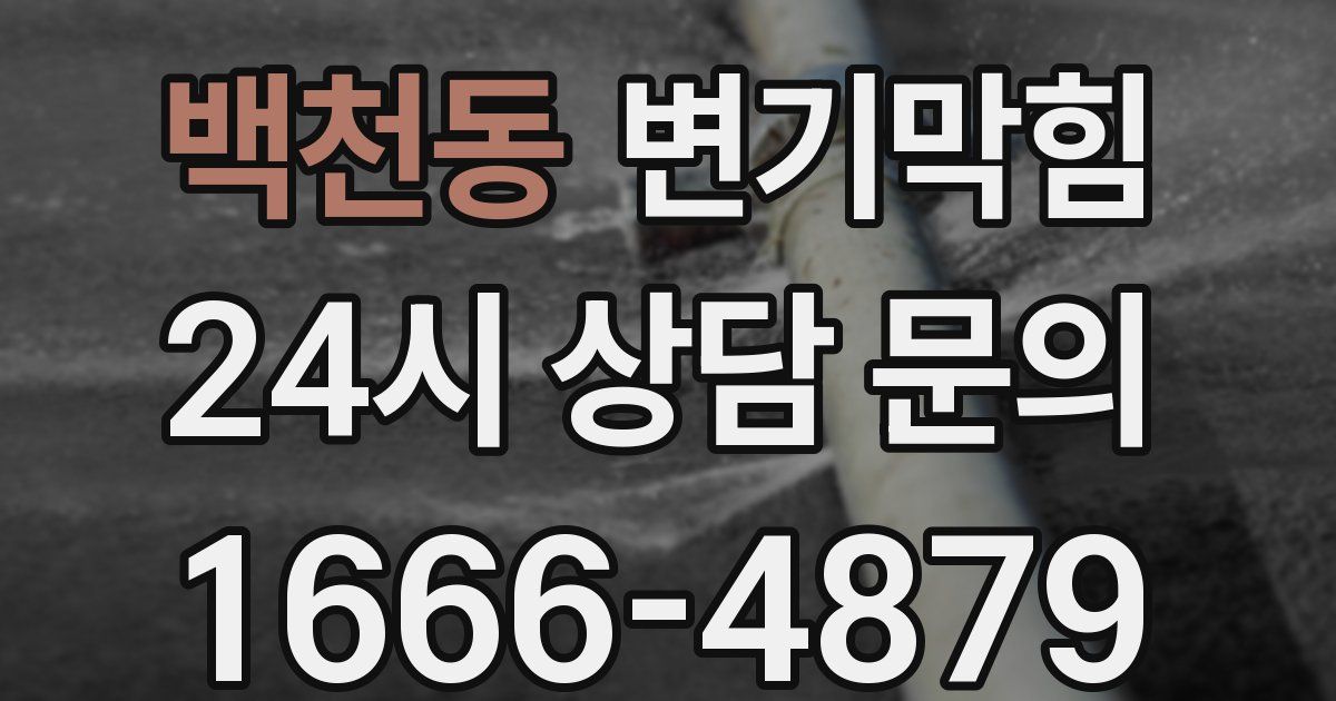 백천동 변기