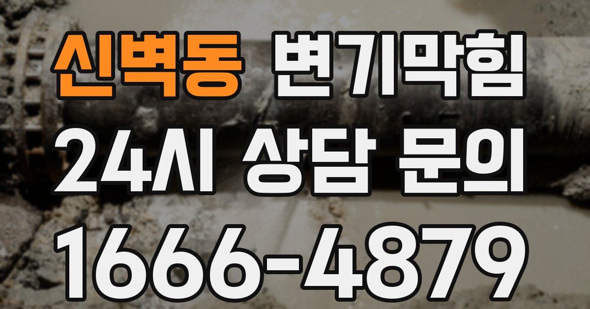 신벽동 변기