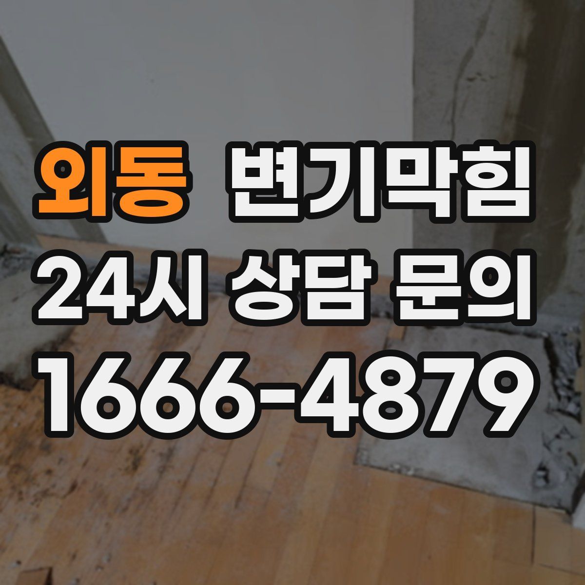 외동 변기막힘