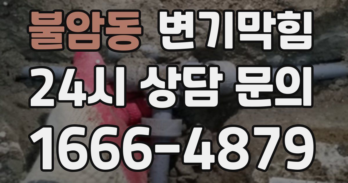 불암동 변기
