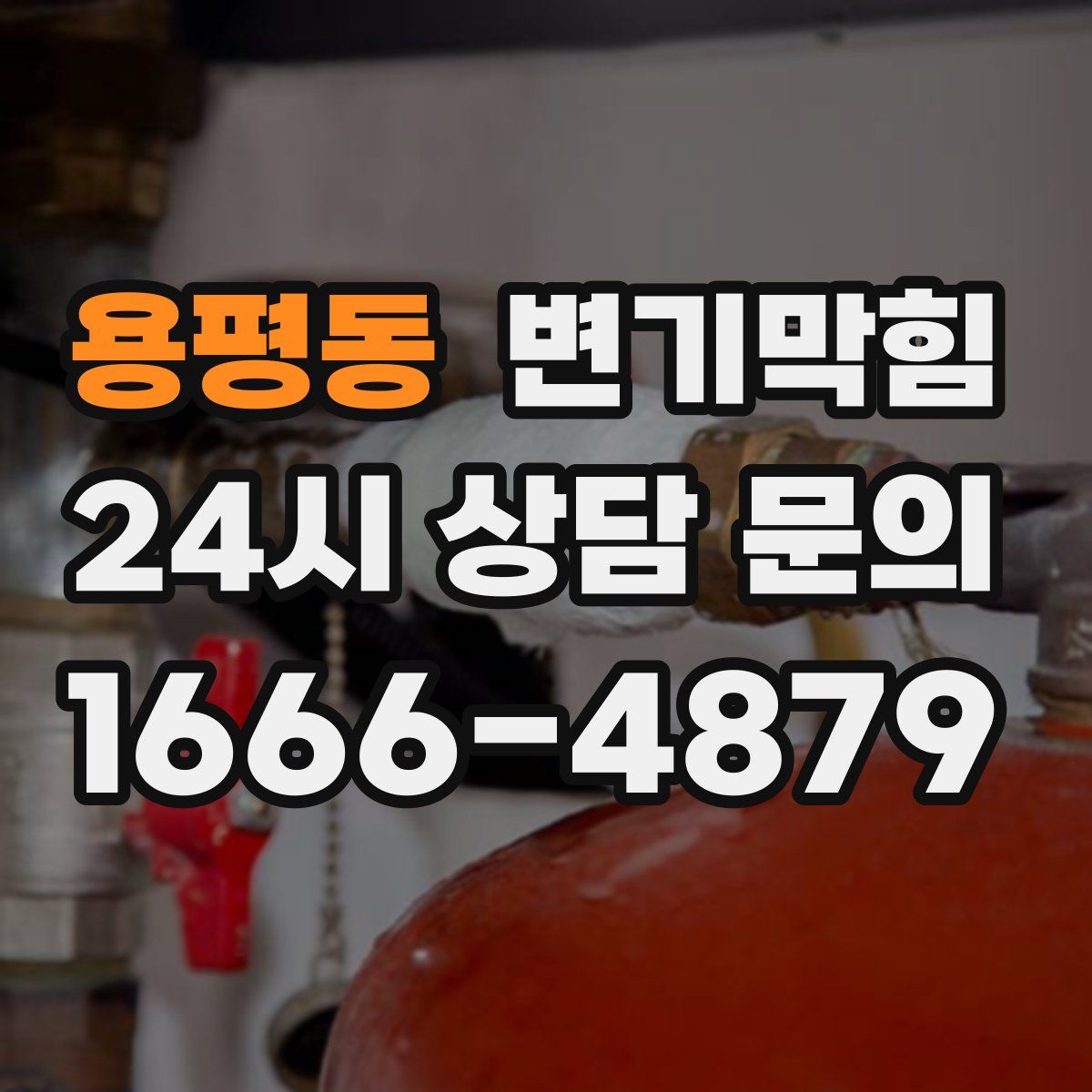 용평동 변기막힘