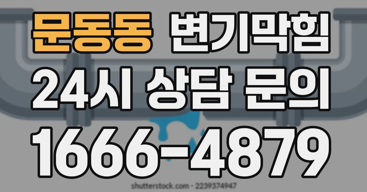 문동동 변기