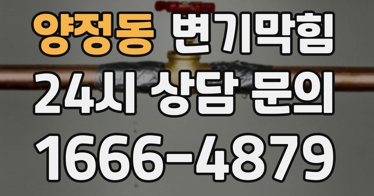 양정동 변기