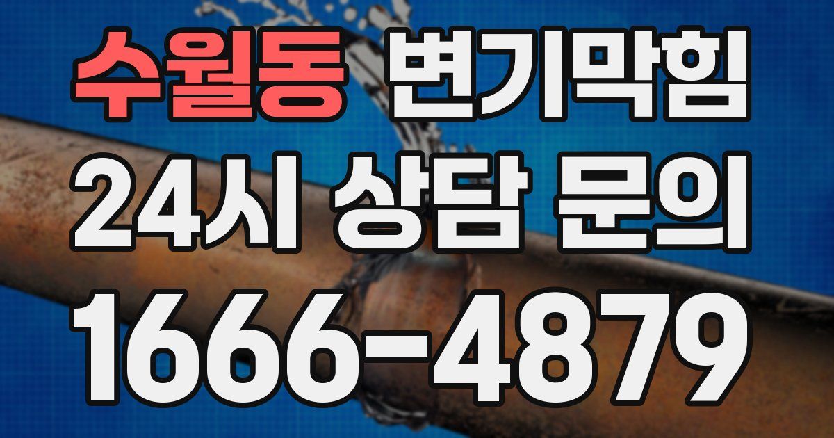 수월동 변기