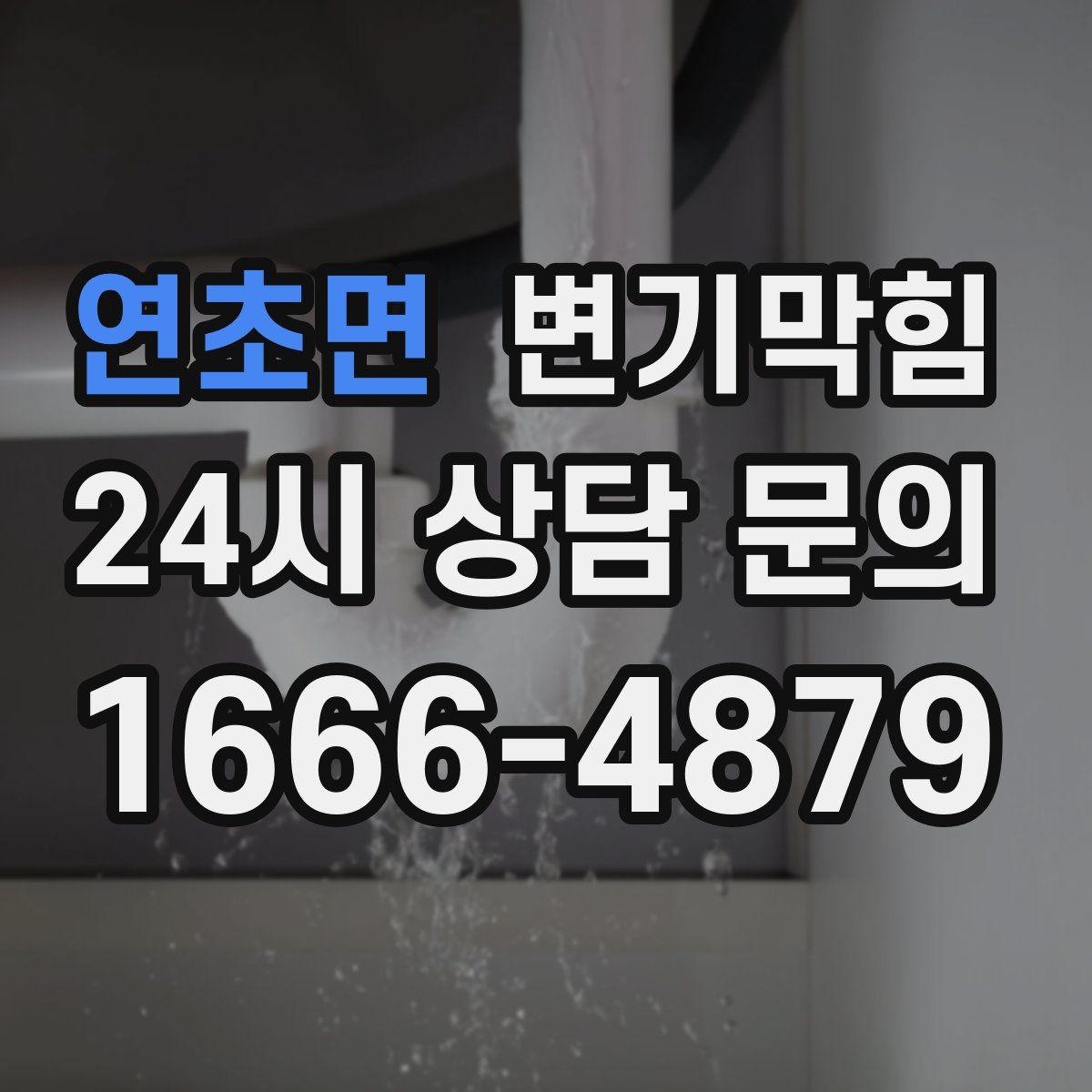 연초면 변기막힘