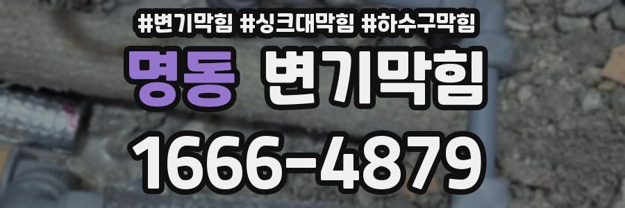 변기막힘