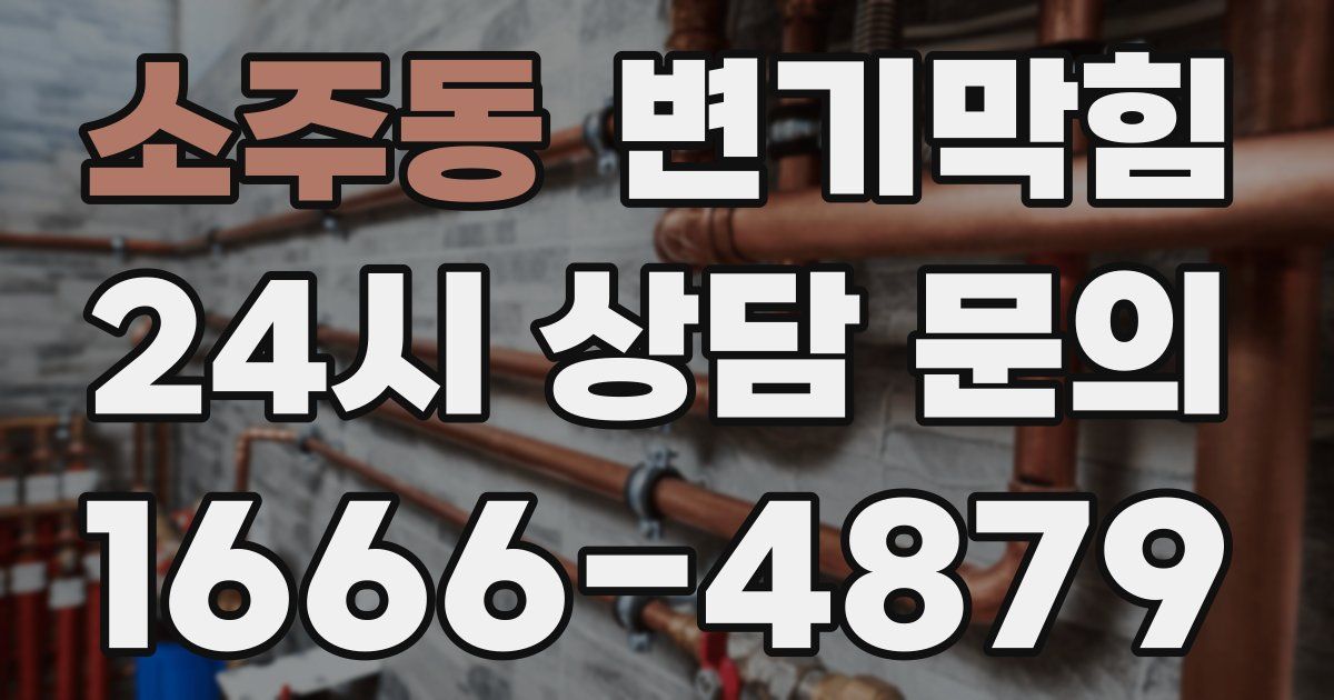 소주동 변기