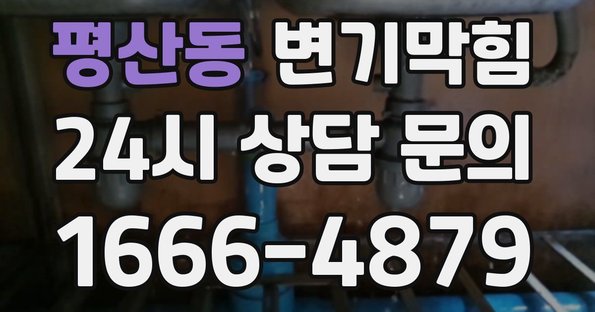 평산동 변기