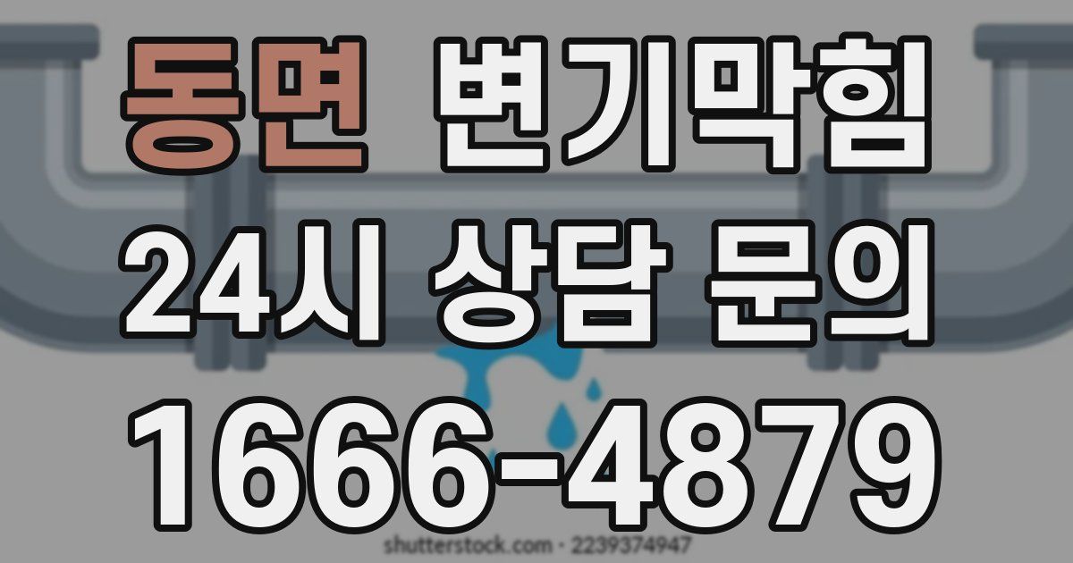 동면 변기
