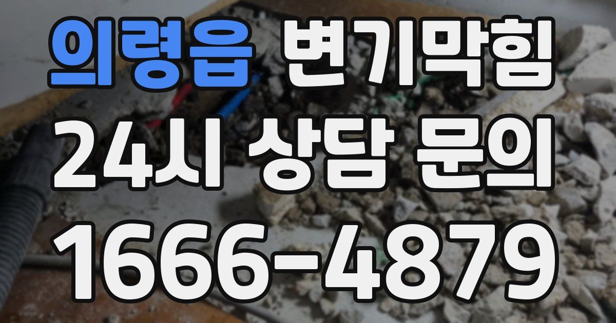 의령읍 변기