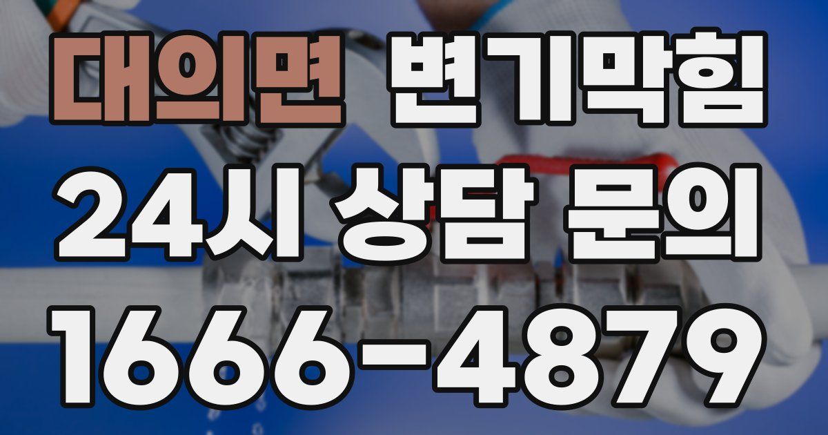 대의면 변기