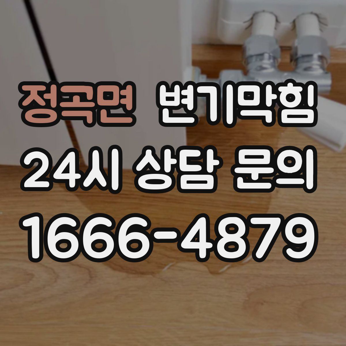 정곡면 변기막힘