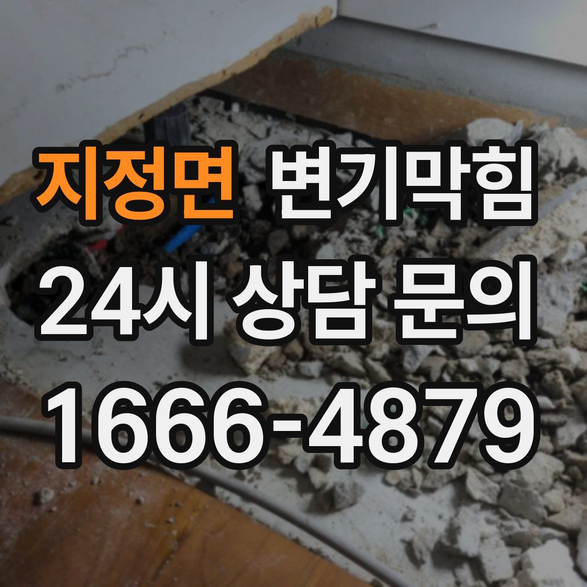 지정면 변기막힘