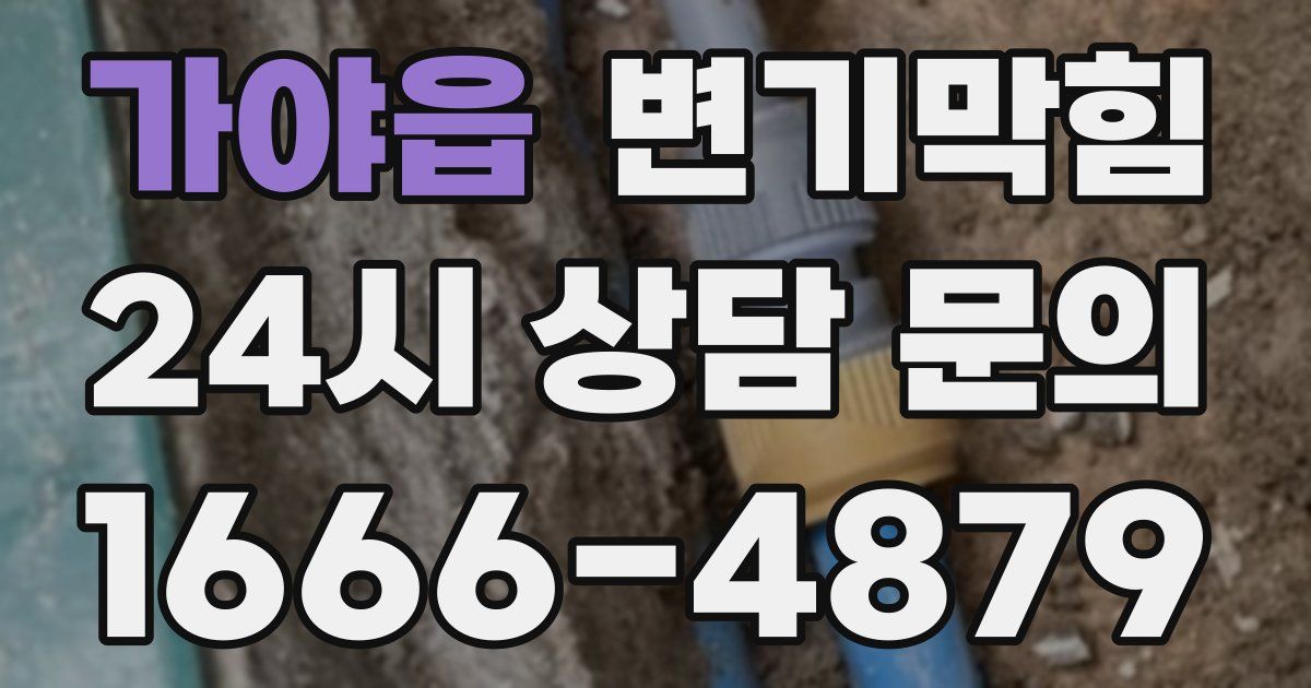 가야읍 변기