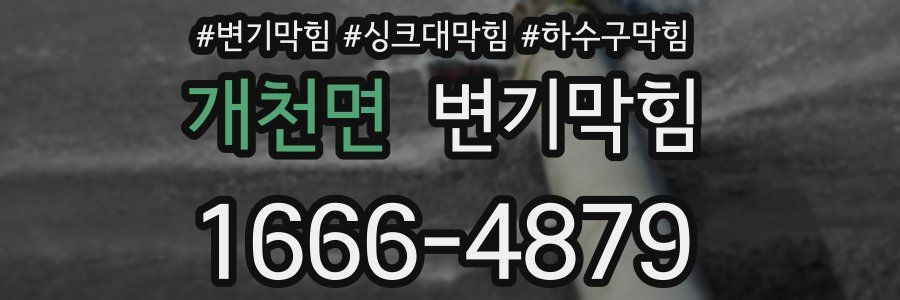 변기막힘