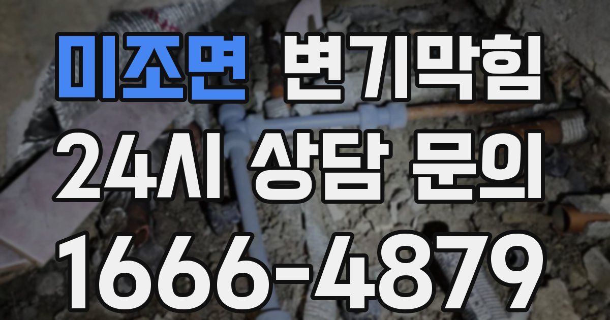 미조면 변기