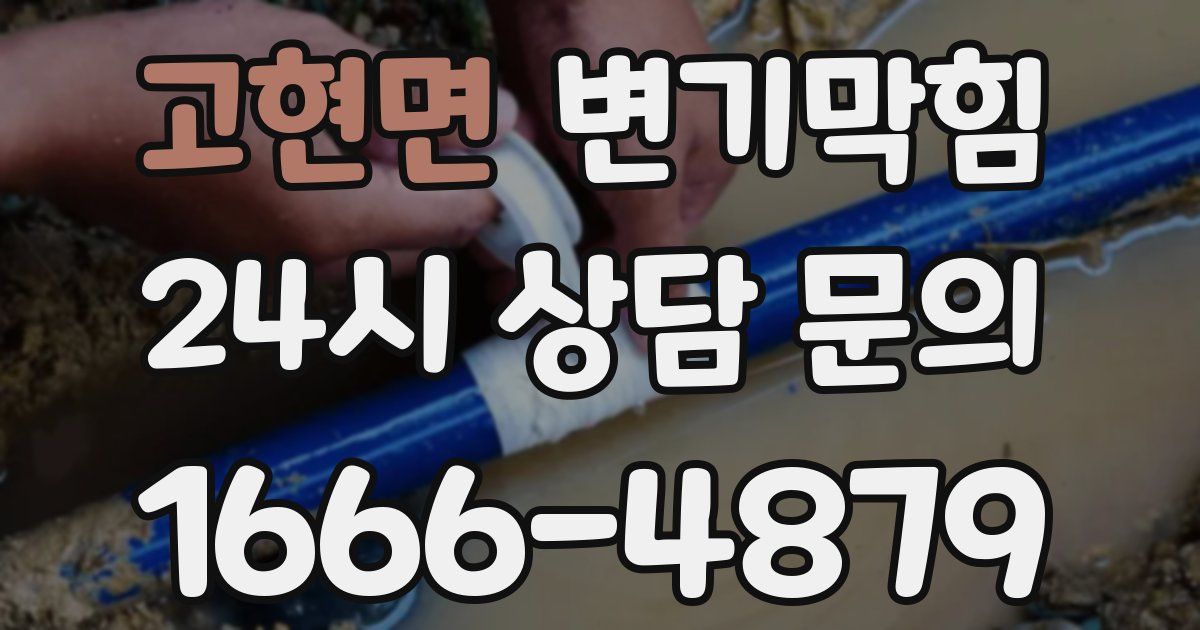 고현면 변기