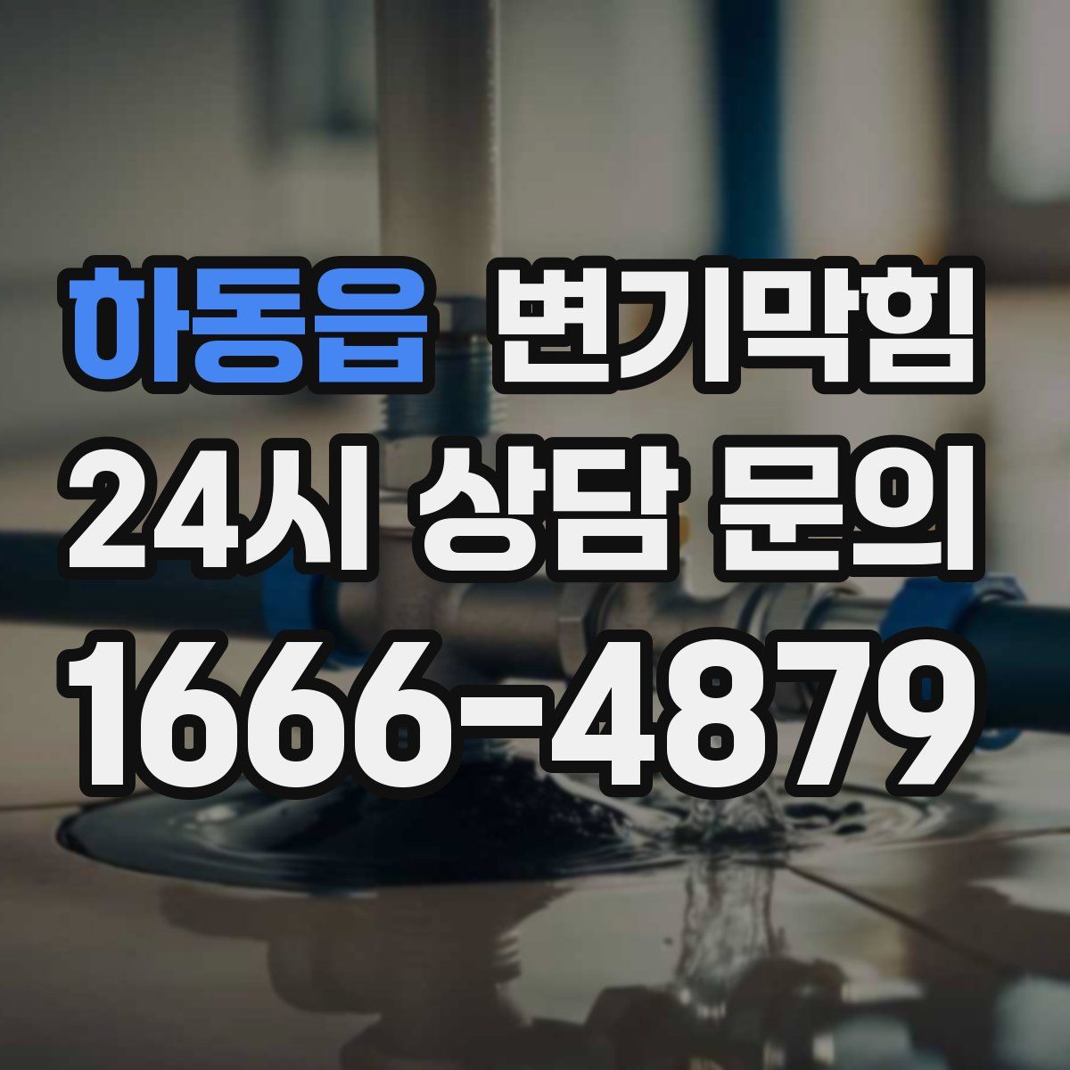 하동읍 변기막힘