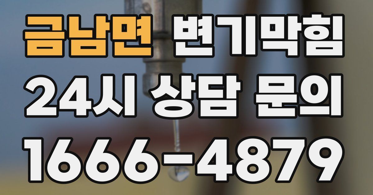 금남면 변기
