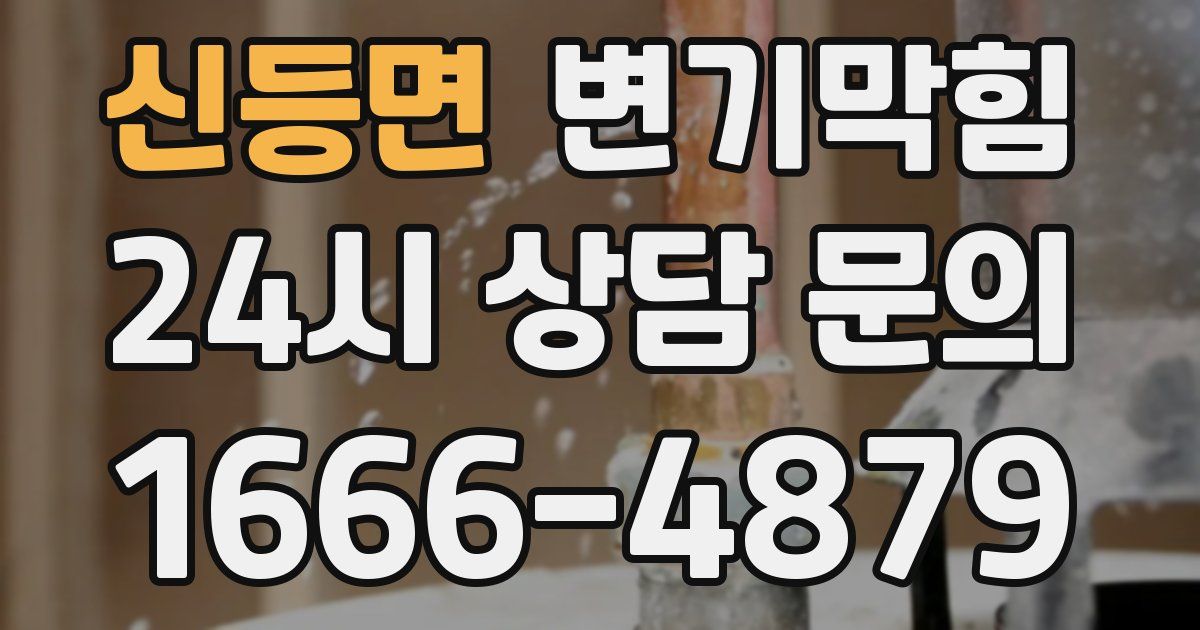 신등면 변기